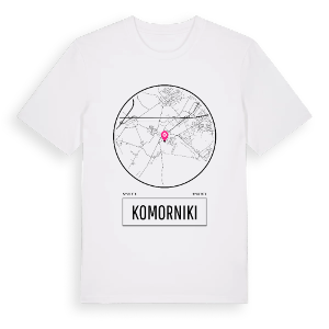 Komorniki t-shirt – ekologisk bomull t-shirt från PinShirt
