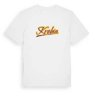 Krobia baseball t-shirt – ekologisk bomull t-shirt från PinShirt