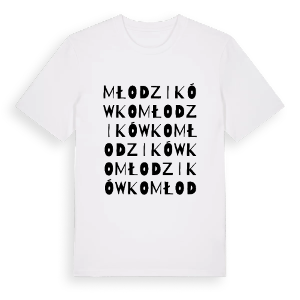 Młodzikówko ordlek t-shirt – ekologisk bomull t-shirt från PinShirt