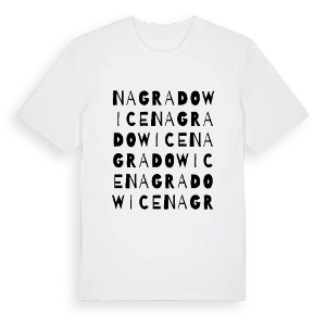 Nagradowice ordlek t-shirt – ekologisk bomull t-shirt från PinShirt