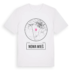 Nowa Wieś t-shirt – ekologisk bomull t-shirt från PinShirt