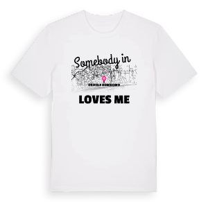 Någon i Osiedle Konikowo älskar mig t-shirt – ekologisk bomull t-shirt från PinShirt