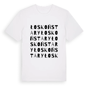 Łoskoń Stary ordlek t-shirt – ekologisk bomull t-shirt från PinShirt