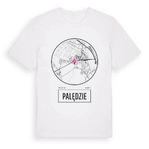 Palędzie t-shirt – ekologisk bomull t-shirt från PinShirt