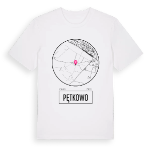 Pętkowo t-shirt – ekologisk bomull t-shirt från PinShirt