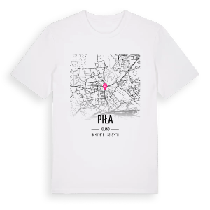 Piła karta t-shirt – ekologisk bomull t-shirt från PinShirt