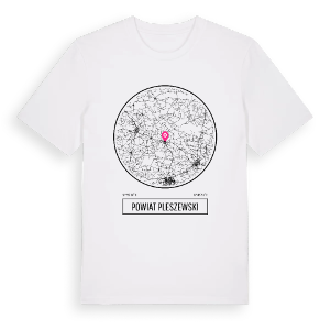 powiat pleszewski t-shirt – ekologisk bomull t-shirt från PinShirt