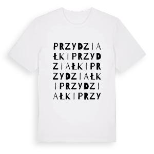 Przydziałki ordlek t-shirt – ekologisk bomull t-shirt från PinShirt