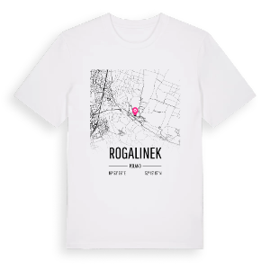 Rogalinek karta t-shirt – ekologisk bomull t-shirt från PinShirt
