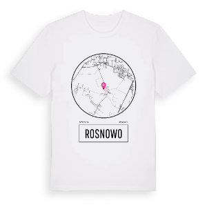 Rosnowo t-shirt – ekologisk bomull t-shirt från PinShirt
