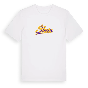Ślesin baseball t-shirt – ekologisk bomull t-shirt från PinShirt