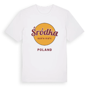 Śródka cirkel t-shirt – ekologisk bomull t-shirt från PinShirt
