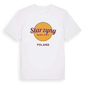 Starzyny cirkel t-shirt – ekologisk bomull t-shirt från PinShirt