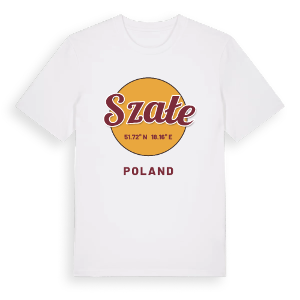 Szałe cirkel t-shirt – ekologisk bomull t-shirt från PinShirt