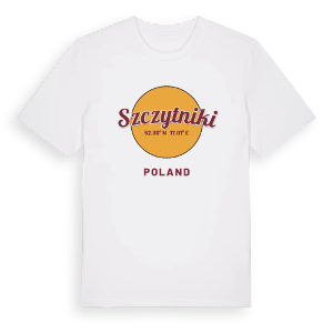 Szczytniki cirkel t-shirt – ekologisk bomull t-shirt från PinShirt