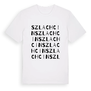 Szlachcin ordlek t-shirt – ekologisk bomull t-shirt från PinShirt