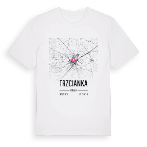 Trzcianka karta t-shirt – ekologisk bomull t-shirt från PinShirt