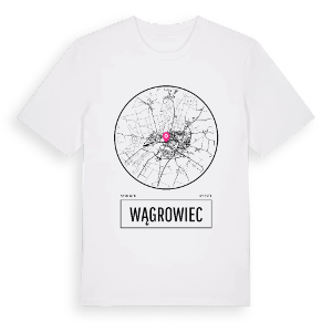 Wągrowiec t-shirt – ekologisk bomull t-shirt från PinShirt