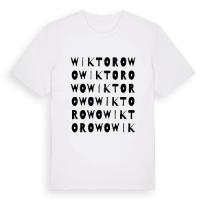 Wiktorowo ordlek t-shirt – ekologisk bomull t-shirt från PinShirt
