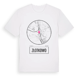 Złotkowo t-shirt – ekologisk bomull t-shirt från PinShirt
