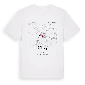 Zduny karta t-shirt – ekologisk bomull t-shirt från PinShirt