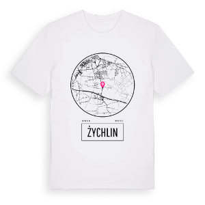 Żychlin t-shirt – ekologisk bomull t-shirt från PinShirt