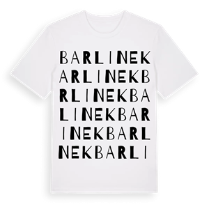 Barlinek ordlek t-shirt – ekologisk bomull t-shirt från Pinshirt