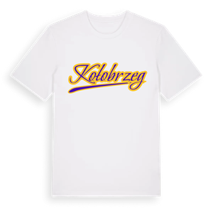 Kołobrzeg baseball t-shirt – ekologisk bomull t-shirt från Pinshirt