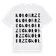 Kołobrzeg ordlek t-shirt