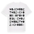 województwo zachodniopomorskie ordlek t-shirt