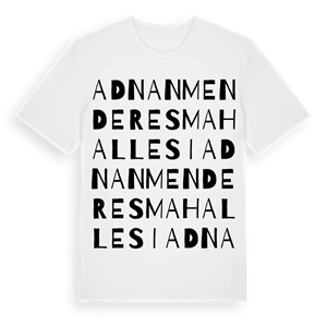 Adnan Menderes Mahallesi ordlek t-shirt – ekologisk bomull t-shirt från Pinshirt