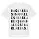Bağlarbaşı Mahallesi ordlek t-shirt