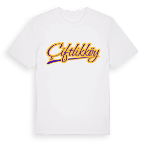 Çiftlikköy baseball t-shirt – ekologisk bomull t-shirt från Pinshirt
