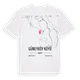 Güneyköy Köyü karta t-shirt