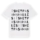 İsmet Paşa Mahallesi ordlek t-shirt