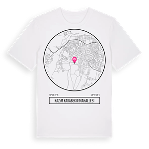 Kazım Karabekir Mahallesi t-shirt – ekologisk bomull t-shirt från Pinshirt