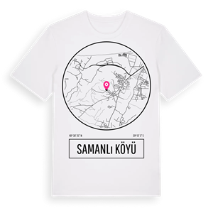 Samanlı Köyü t-shirt – ekologisk bomull t-shirt från Pinshirt
