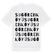 Sugören Köyü ordlek t-shirt