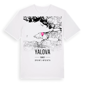 Yalova karta t-shirt – ekologisk bomull t-shirt från Pinshirt
