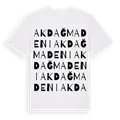 Akdağmadeni ordlek t-shirt