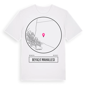 Beyazıt Mahallesi t-shirt – ekologisk bomull t-shirt från Pinshirt