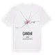 Çandır karta t-shirt