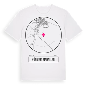 Hürriyet Mahallesi t-shirt – ekologisk bomull t-shirt från Pinshirt