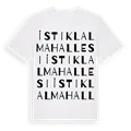 İstiklal Mahallesi ordlek t-shirt