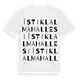 İstiklal Mahallesi ordlek t-shirt