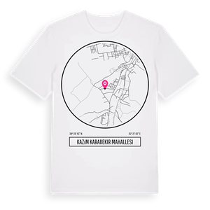 Kazım Karabekir Mahallesi t-shirt – ekologisk bomull t-shirt från Pinshirt