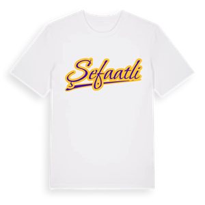 Şefaatli baseball t-shirt – ekologisk bomull t-shirt från Pinshirt