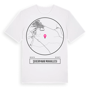 Şekerpınar Mahallesi t-shirt – ekologisk bomull t-shirt från Pinshirt