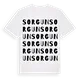 Sorgun ordlek t-shirt
