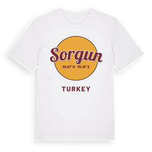 Sorgun cirkel t-shirt – ekologisk bomull t-shirt från Pinshirt
